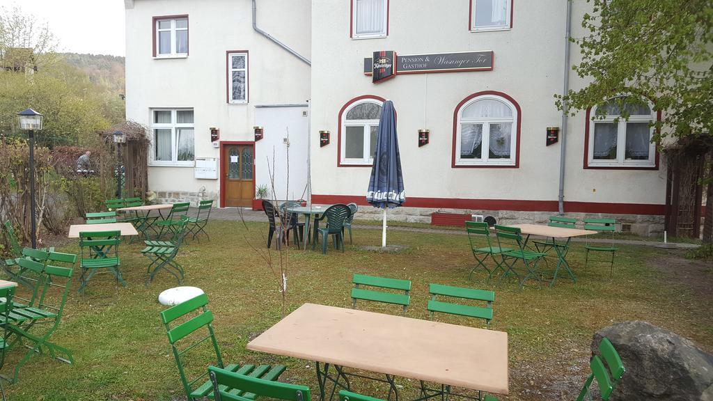Pension Wasunger Tor Meiningen Exterior foto